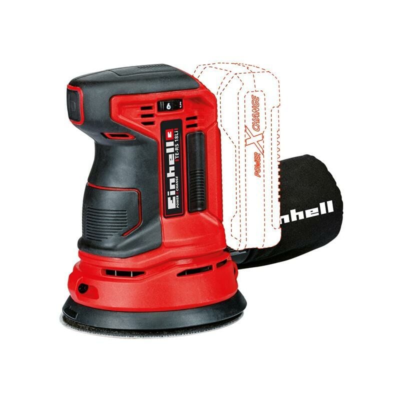 Te-rs 18 Li Solo Power X-Change Rotating Sander 18V Bare Unit EINTERS18LIN - Einhell