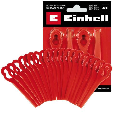 Einhell GE-CT 18 Li GC-CT 18/24 Li P Grass Strimmer Trimmer Plastic Blades x20