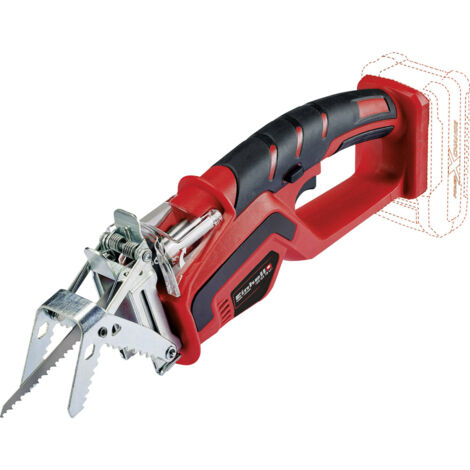 Einhell GE-GS 18 Li-Solo Akku-Gartenbaumschneider Rot