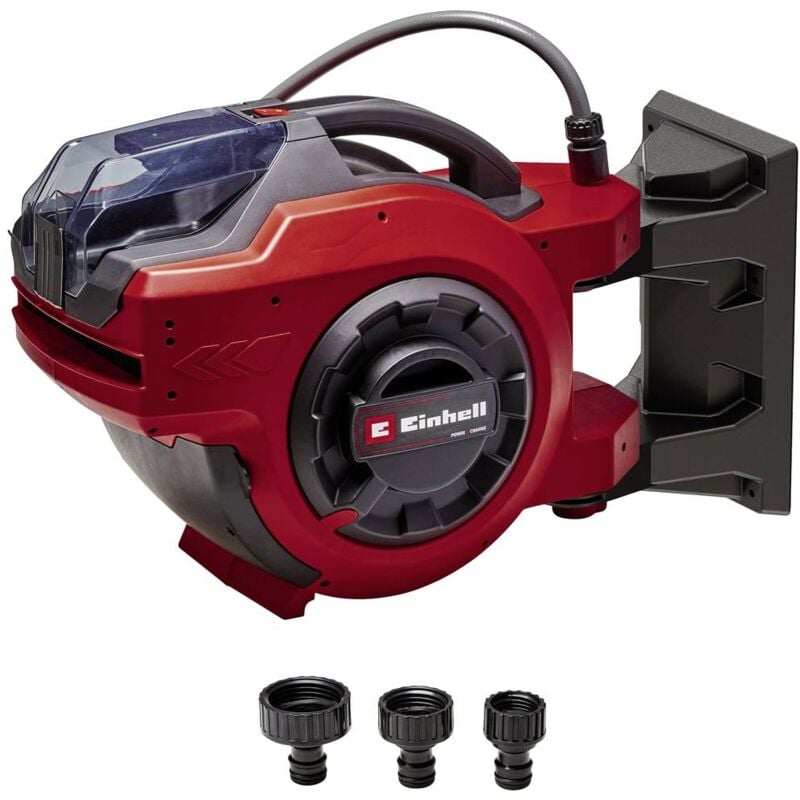 4173771 ge-hr 18/30 wh Li-Solo Dévidoir 540 mm 1/2 pouce 1 pc(s) rouge - Einhell