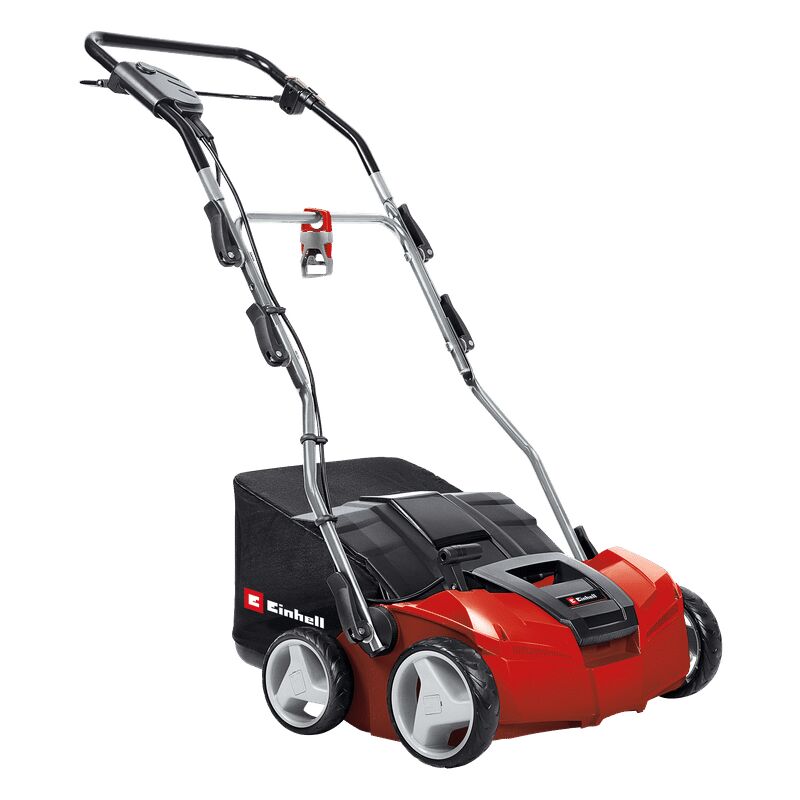 Scarificateur électrique ge-sa 1435 (1400 w, Largeur de travail 35 cm, Grand bac de ramassage de 28 l, Surface conseillée 500 m²) - Einhell