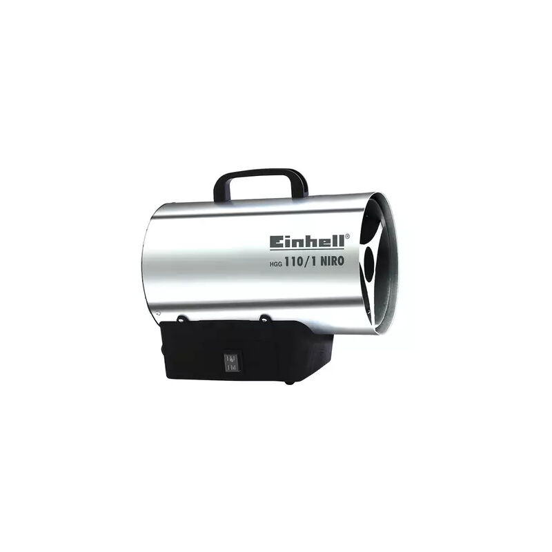 Einhell - hgg 110/1 Niro Hot Air Gun 30 w Black, Silver