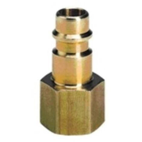 EINHELL, GEWINDESTECKNIPPEL R1/4'' INNENGEWINDE, FILETTATURA INTERNA 4 POLLICI COMPRESSORI ACCESSORI FILO PLUG R1