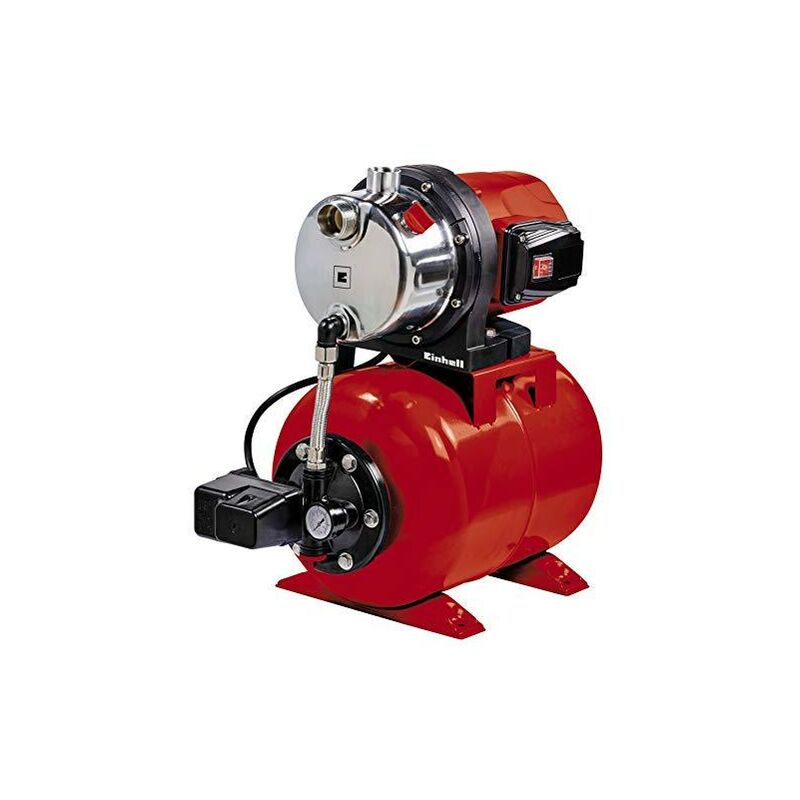 Groupe de surpression gc-ww 1046 n (1050 w, Réservoir de pression de 20 litres, Câble d'alimentation 1,5 m, Bouchon de purge, Pieds solides percés