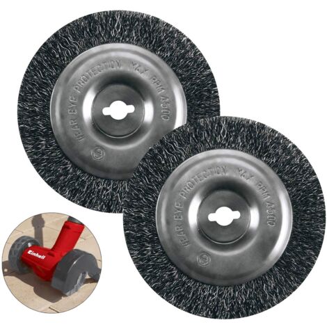 Einhell Grout Cleaner Steel Brush 15mm 18v GC-CC 18 Li BG-EG 1410 GC-EG 1410 x2