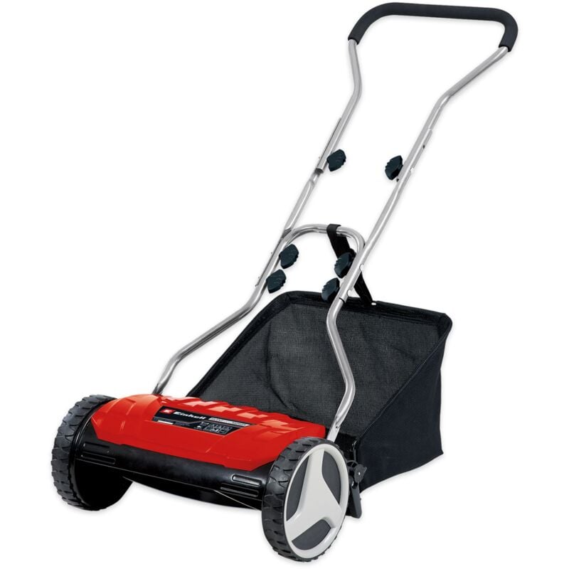 Electric Cylinder Lawnmower 38cm Silent 26L Push Lawn Mower ge-hm 38 s-f - Einhell