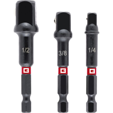 Einhell Impact 134215 Bit-Adapter-Set   Antrieb 1/4", 3/8", 1/2" 135 mm 1 Set