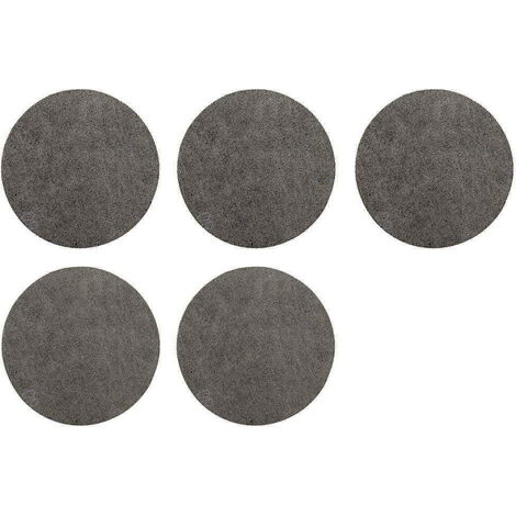 Einhell italy set 5 feuilles de disques abrasifs nets d180 490905