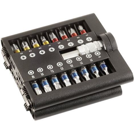 EINHELL KWB KRAFTIXX SET 31 PZ INSERTI IN CUSTODIA PIEGHEVOLE