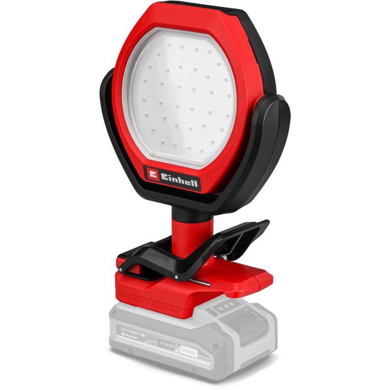 Lampe d'extérieur sans fil gc-ol 18/1500 Li-Solo Power X-Change (18 v, 1 500 lm, 7 000 k) Livré sans Batterie ni Chargeur - Einhell
