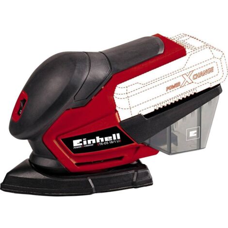 Einhell Levigatrice Orbitale Te-Os 18-1 Li (Batteria Non Inclusa)
