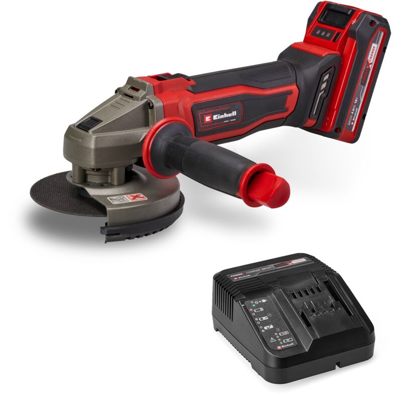 Einhell Akku-Winkelschleifer TE-AG 18/125-2 Li 1x4.0 Ah (4431190)