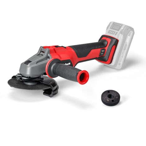 Einhell Meuleuse d’angle Ø125mm sans fil Axxio 18/125 Q Li- Solo Power X-Change (18 V, moteur sans charbon, dispositif anti-redémarrage, protection contre surcharges) Livré sans Batterie ni Chargeur
