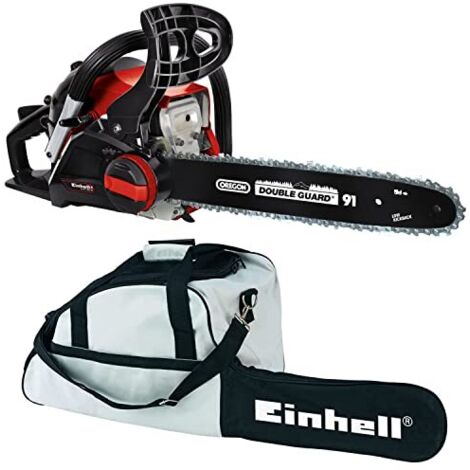 Einhell Motosega a benzina - GC-PC 1435 I TC Set (motore a 2 tempi, raffreddato ad aria de, potenza 1,4 kW, benzina 260 L, olio 210 ml, spada 350 mm, 11000 RPM)