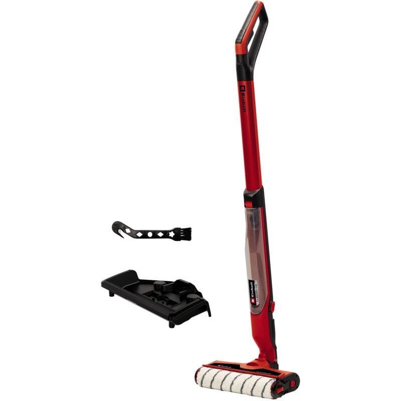 Einhell - Nettoyeur de sols sans fil cleanexxo Solo Power X-Change (18 v, rouleau-brosse 290 mm, mode boost, fonction autonettoyante) Livré sans