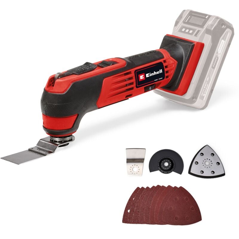 Outil multifonction sans fil te-mg 18/1 Li - Solo Power X-Change (18V, 10000-33000 min-1) Livré sans Batterie ni Chargeur - Einhell