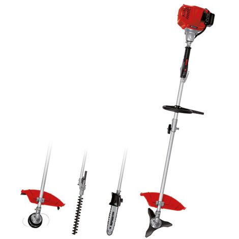 Einhell Outil Multifonction Thermique GC-MM 52 I AS (1,5 KW, Moteur à 2 Temps, épée et chaîne Oregon de Haute qualité, Lame à 3 Dents)