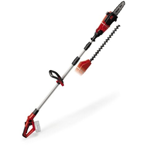 Einhell Outil multifonctions 2en1 sans fil GE-HC 18 Li T - Solo Power X-Change (18 V, ébrancheur : 200 mm, taille-haies : 400 mm) Livré sans Batterie ni Chargeur