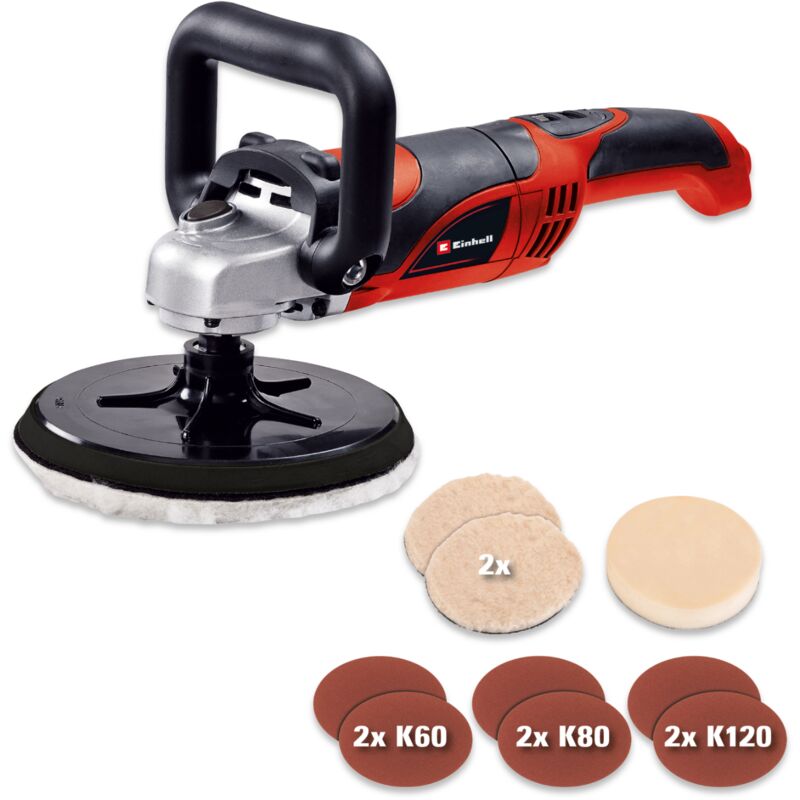 Rotary Polisher 180mm 1100W Rotating Sander Machine cc-po 1100/1E - Einhell