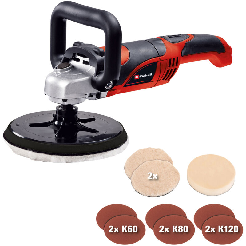 2093264 cc-po 1100/1 1100W Polisher/Sander - Einhell