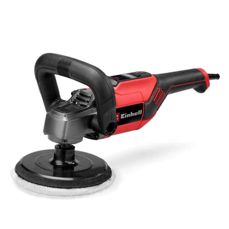 Einhell - Polisseuse-ponceuse cc-po 1100/150 ce (1100 w, ø 150 mm plateau de polissage, vitesse de rotation électronique 500 - 3.500 min-1)