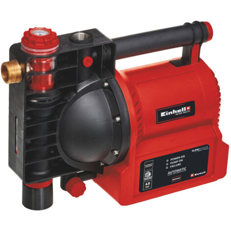 Einhell Pompe d'arrosage automatique GE-AW 1042 FS (1 050 W, indicateurs de niveau d’eau/d’encrassement/d’aspiration)