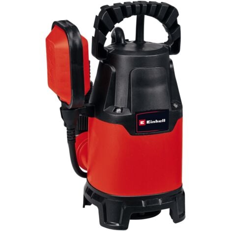 Einhell Pompe d’évacuation eaux chargées GC-DP 3325 ((330 W, débit 9 500 L/h, hauteur de refoulement max. 6 m, particules de Ø 25 mm)