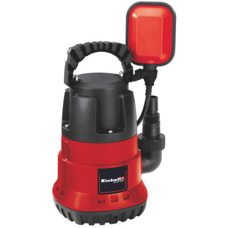 Einhell Pompe d'évacuation eaux claires GC-SP 2768 (270 W, Câble d‘alimentation 10 m, Corps en PVC - Turbine en inox, Enroulement du câble intégré, Poignée de transport)