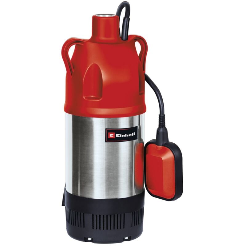 Pompe immergée gc-pp 900 n (900 w, Profondeur d'immersion 7 m, Câble d'alimentation 10 m - Avec flotteur, Corps en inox, 3 Turbines en pvc) - Einhell