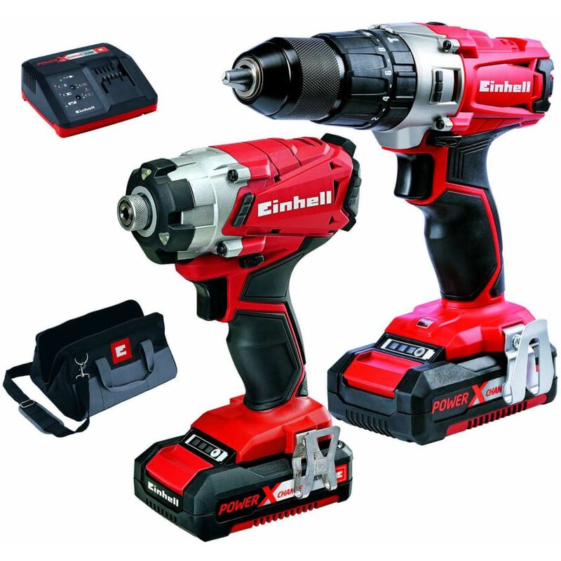 Einhell Power Tool Kit 18V 2.0Ah Twinpack