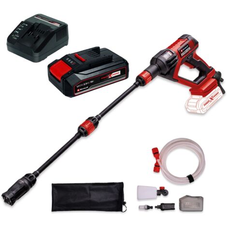 Einhell Power X-Change 18v HYPRESSO 24 Bar Cordless Pressure Washers 2.5AH Kit