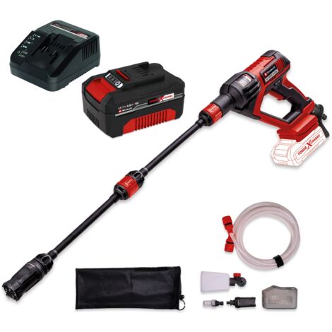 Einhell Power X-Change 18v HYPRESSO 24 Bar Cordless Pressure Washers 4.0AH Kit