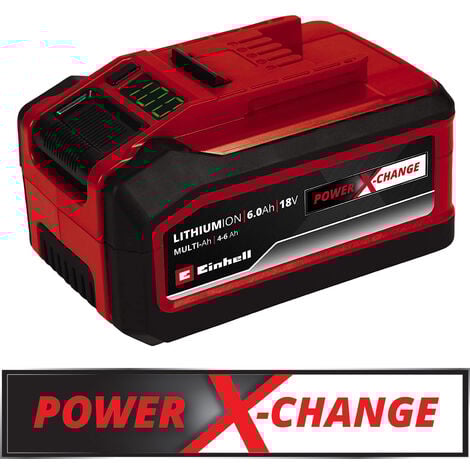 Einhell Power X-Change Akku 18V 4-6 Ah Multi-Ah PXC Plus