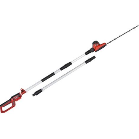 Einhell Power X-Change GC-HH 18/45 Li T-Solo Akku Heckenschere  Einstellbarer Holm, Softgriff, Trage