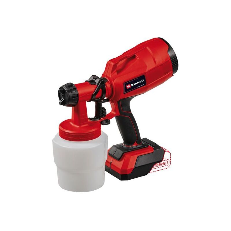 4260025 tc-sy 18/60 Li-Solo Power X-Change Spray Gun 18V Bare Unit - Einhell