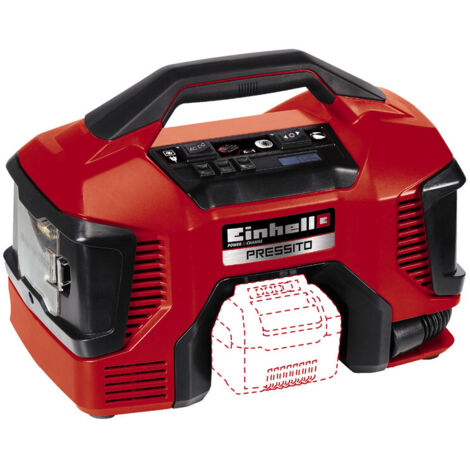 Einhell Pressito 18V Hybrid Air Compressor Power X-Change Bare Unit