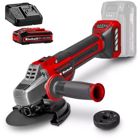 Einhell Professional 18v Brushless 125mm Angle Grinder TP-AG 18/125 + 4AH Kit