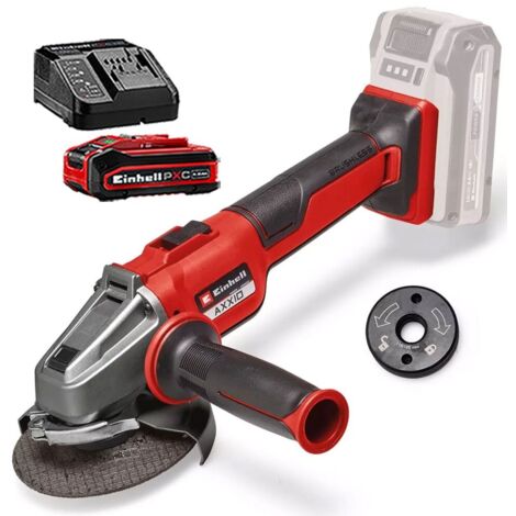 Einhell Professional 18v Cordless Brushless Angle Grinder 115mm + 4Ah Kit