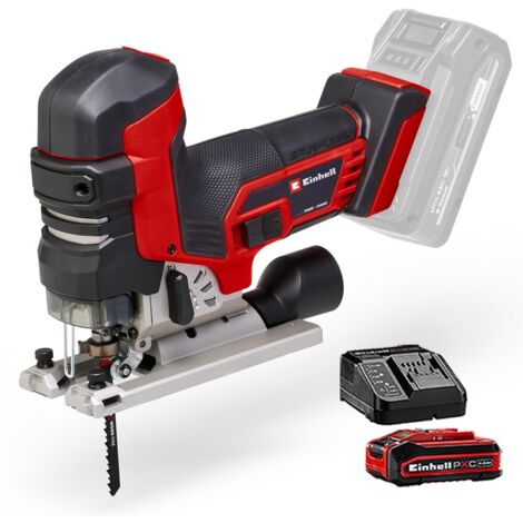 Einhell Professional 18v Cordless Brushless Jigsaw T Handle TP-JST + 4AH Kit
