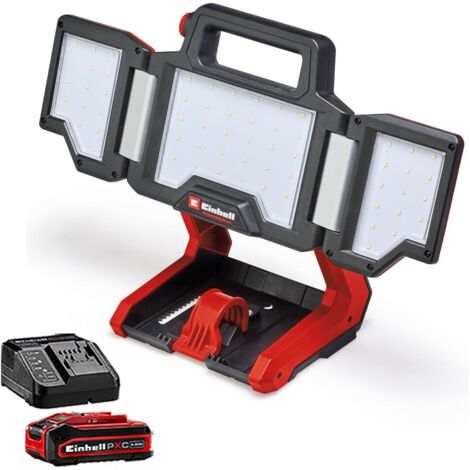 Einhell Professional 18v LED Site Light TP-CL 18/3000 5700k Fits Tripod + 4AH