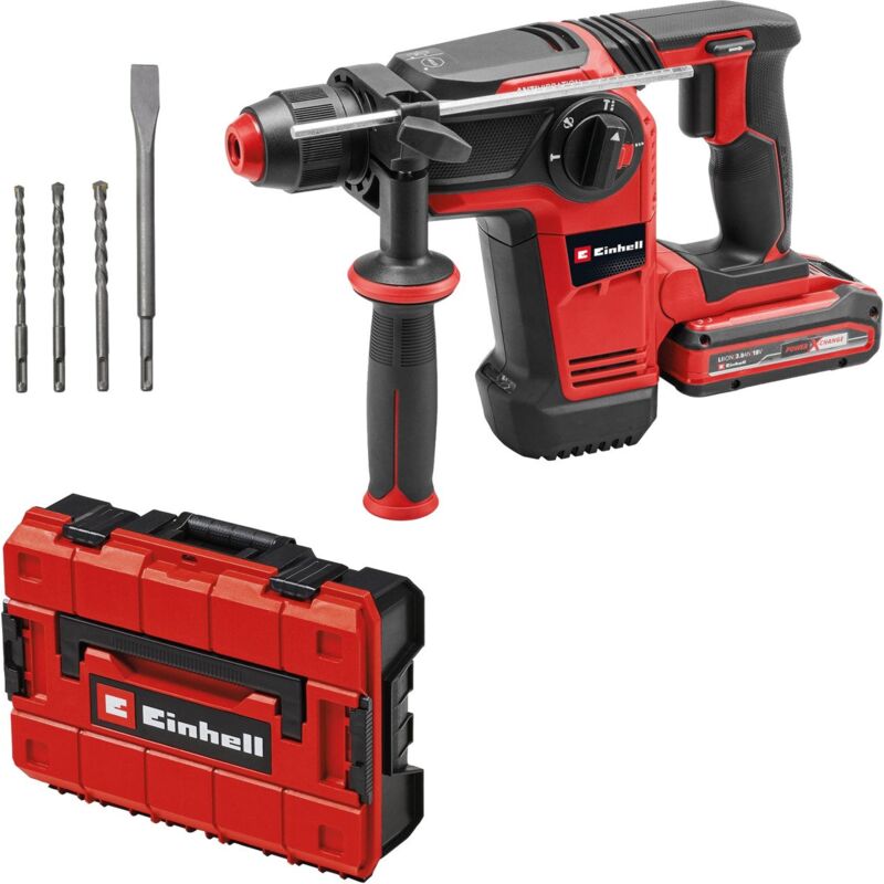 Image of Akku-Bohrhammer tp-hd 18/28 Li BL+4 18 v inkl. Akku & Ladegerät Bohrmaschine - Einhell