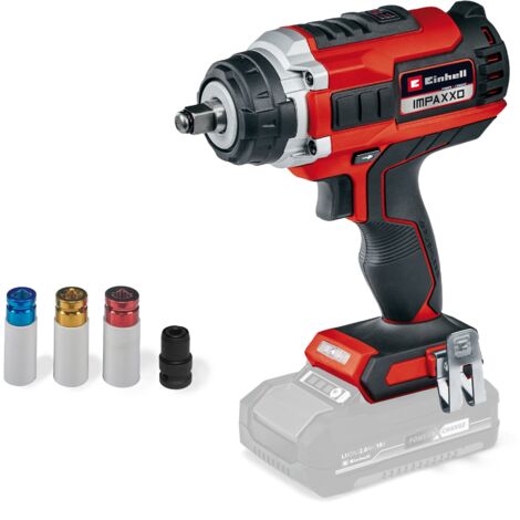 Einhell Professional Boulonneuse sans fil IMPAXXO 18/450 PXC (18V, Brushless, 450 Nm, engrenage à 3 vitesses) Livrée sans batterie ni chargeur