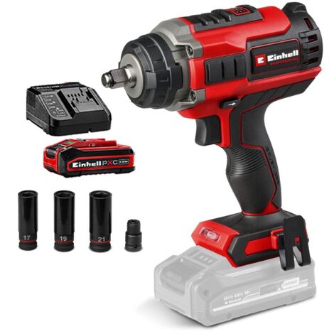 Einhell Professional IMPAXXO 18/400 18v 1/2"" Impact Wrench 400Nm + 4AH Kit