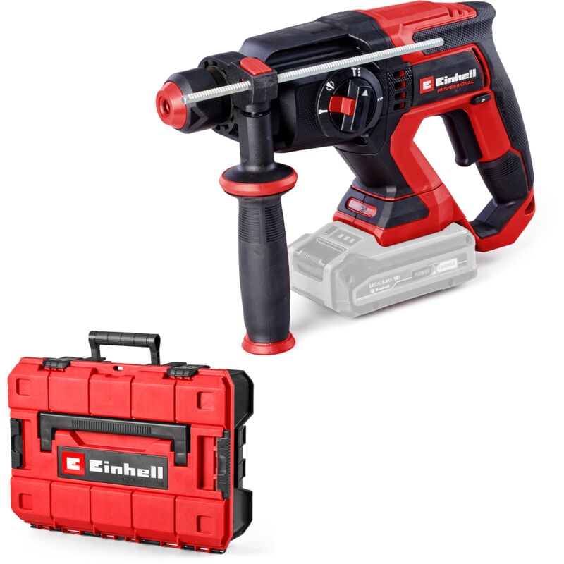 Einhell - Professional Marteau perforateur sans fil tp-hd 18/22 d Li BL-Solo Power X-Change (18 v, moteur sans charbon, 2,3 j, SDS-Plus, mallette) Livré sans Batterie ni Chargeur