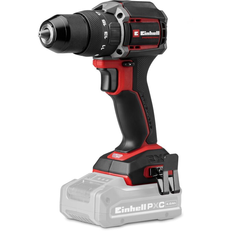 Einhell Professional Perceuse Visseuse à percussion sans fil TP CD 1870 C Li i BL Solo PXC 18V Livré sans Batterie ni Chargeur