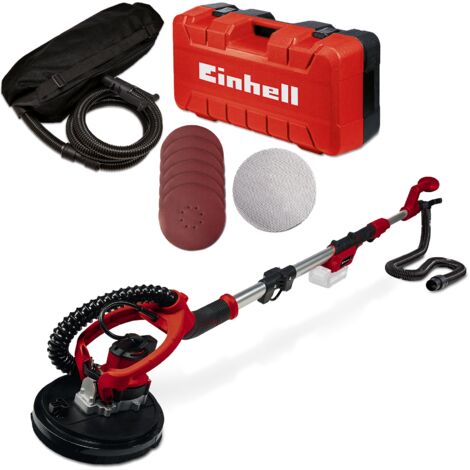 Einhell Professional Ponceuse Girafe sans fil TE-DW 18/225 Li - solo Power X-Change (18V, 600-1200 trs/min, 225mm) Livré sans Batterie ni Chargeur