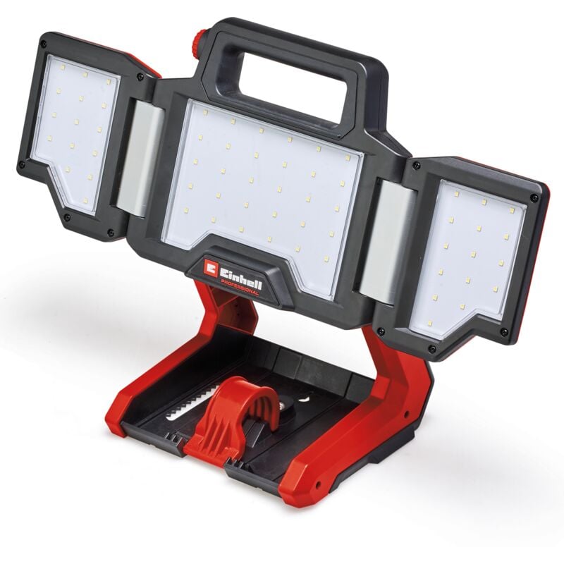 Professional Projecteur de chantier sans fil tp-cl 18/3000 Li-Solo Power X-Change (18 v, 3 000 lm, tête lumineuse orientable, 60 led) Livré sans