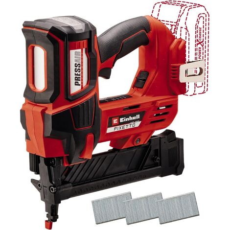 Einhell Professional PXC 18v Cordless Stapler Gun Tacker FIXETTO 18/38 S 18GA