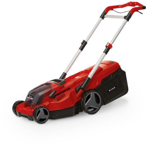 Einhell Professional Tondeuse à gazon sans fil RASARRO 36/38 PXC (36V, largeur de coupe 38cm, Mulching, Brushless) Livré avec 2 Batteries 4,0 Ah et Chargeur Rapide