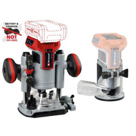 Einhell Professional TP-RO 18 Set Li BL Solo Negro
